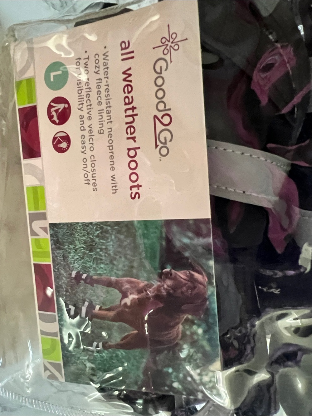 Good2Go all weather boots for dogs size Large